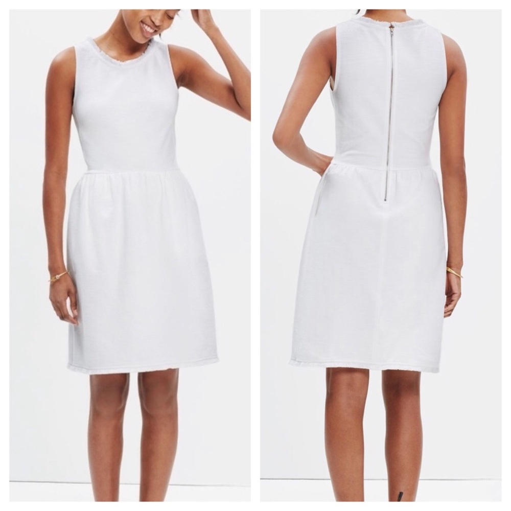 Madewell Afternoon Dress In Fringe
